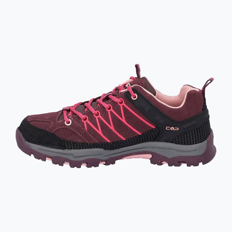 Pantofi de trekking pentru juniori CMP Rigel Low Wp plum/peach 3