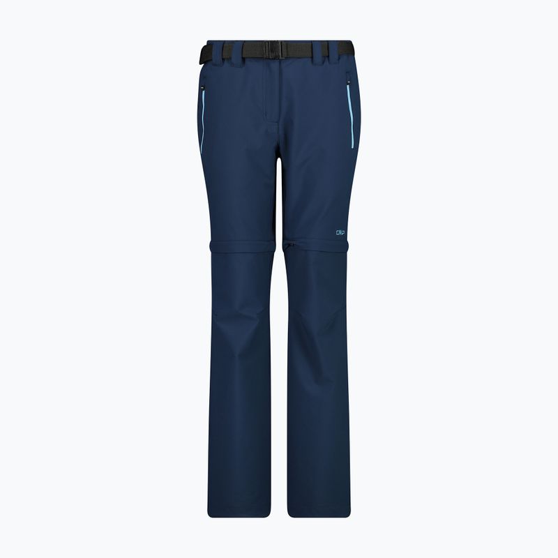 Pantaloni de trekking pentru femei CMP albastru 3T51446/01MN