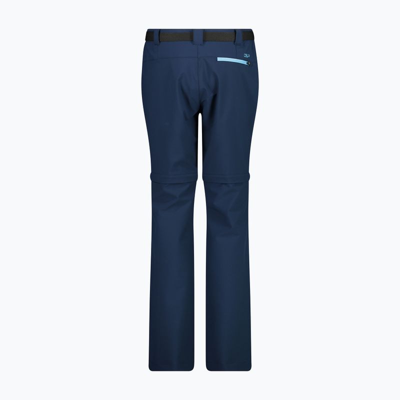 Pantaloni de trekking pentru femei CMP albastru 3T51446/01MN 2