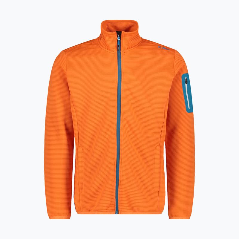 Hanorac de trekking pentru bărbați CMP portocaliu 33E6557/C550