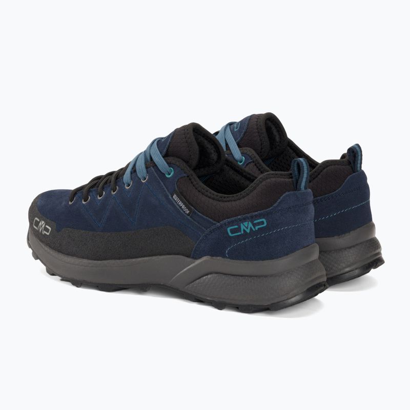 Încălțăminte de trekking pentru bărbați CMP Kaleepso Low Wp black/blue 3