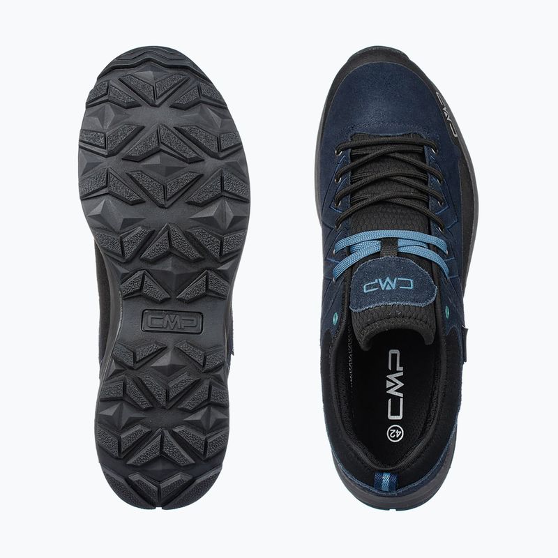 Încălțăminte de trekking pentru bărbați CMP Kaleepso Low Wp black/blue 11
