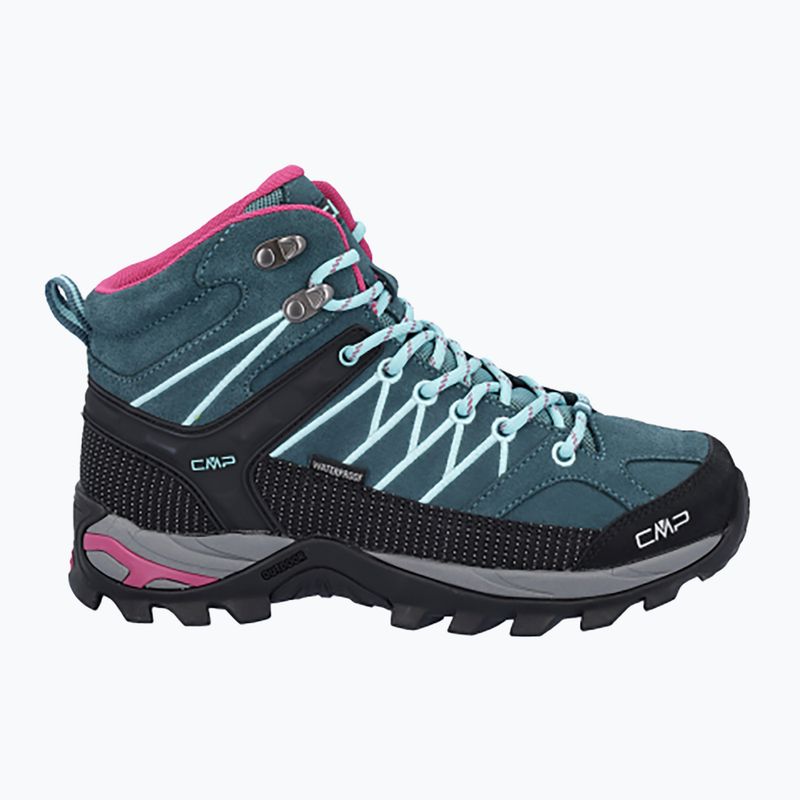 Cizme de trekking pentru femei CMP Rigel Mid Wp albastru 3Q12946/16NN 11