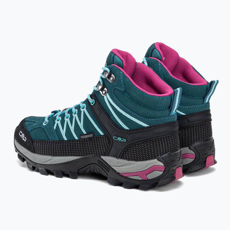 Cizme de trekking pentru femei CMP Rigel Mid Wp albastru 3Q12946/16NN 3
