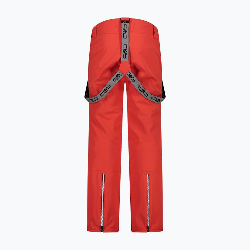 Pantaloni de schi pentru bărbați CMP roșu 3W04467/C589 2