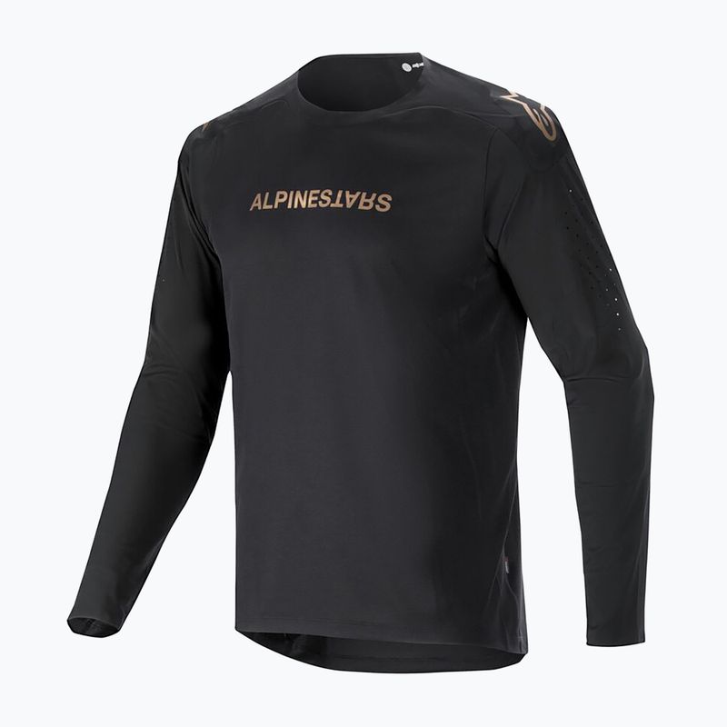 Longsleeve de ciclism pentru bărbați Alpinestars A-Aria Polartec Switch black
