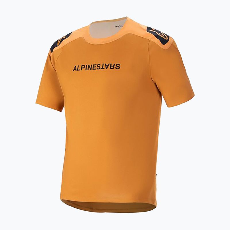 Tricou de ciclism pentru bărbați Alpinestars A-Aria Polartec Switch dark gold