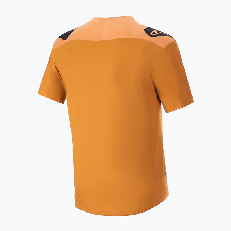 Tricou de ciclism pentru bărbați Alpinestars A-Aria Polartec Switch dark gold 2