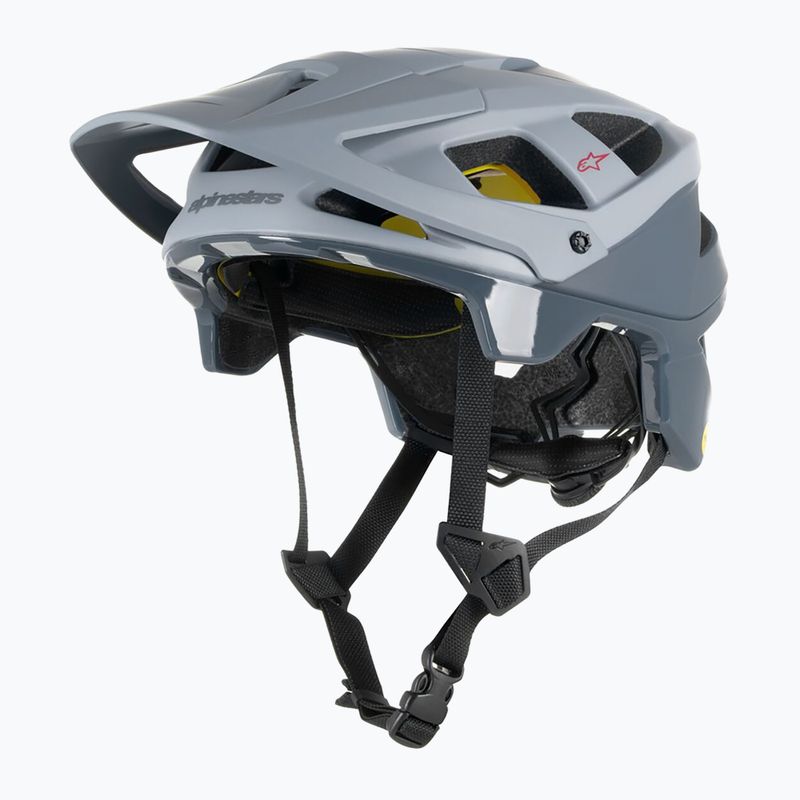 Cască de ciclism Alpinestars Vector Tech Zeal light gray/dark gray/m&g