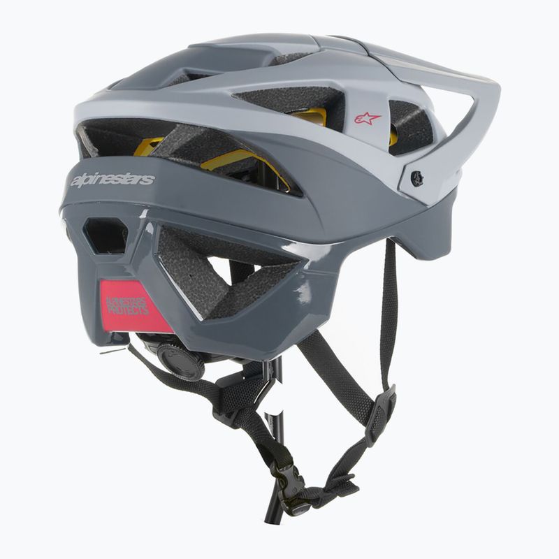 Cască de ciclism Alpinestars Vector Tech Zeal light gray/dark gray/m&g 2