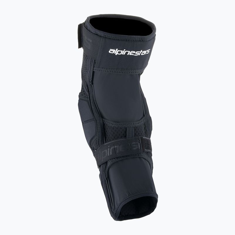 Apărători de ciclism pentru genunchi Alpinestars A-Impact Plasma Elite Knee black/white 2