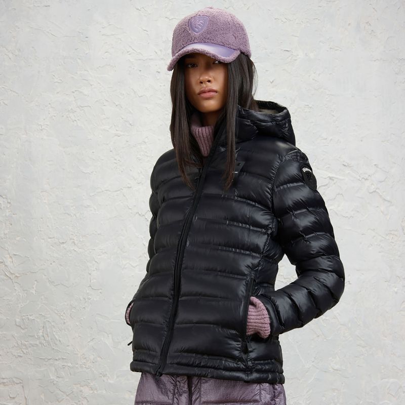 Geacă pentru femei Blauer USA Ellis black inside mist grey 2