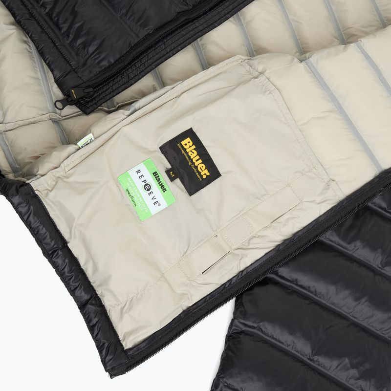 Geacă pentru bărbați Blauer USA Charles black inside mist grey 7