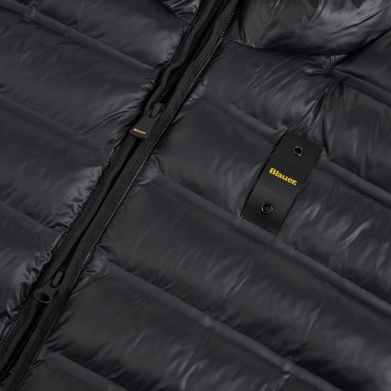 Geacă pentru bărbați Blauer USA Sewall black inside mist grey 4