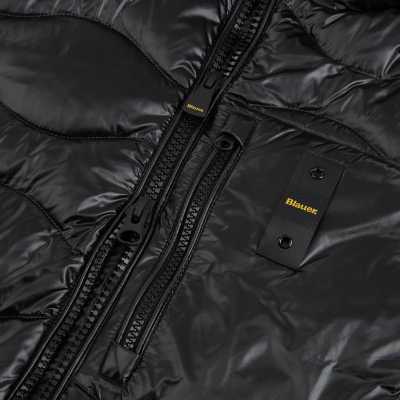 Geacă cu puf pentru bărbați Blauer USA Wave black 4