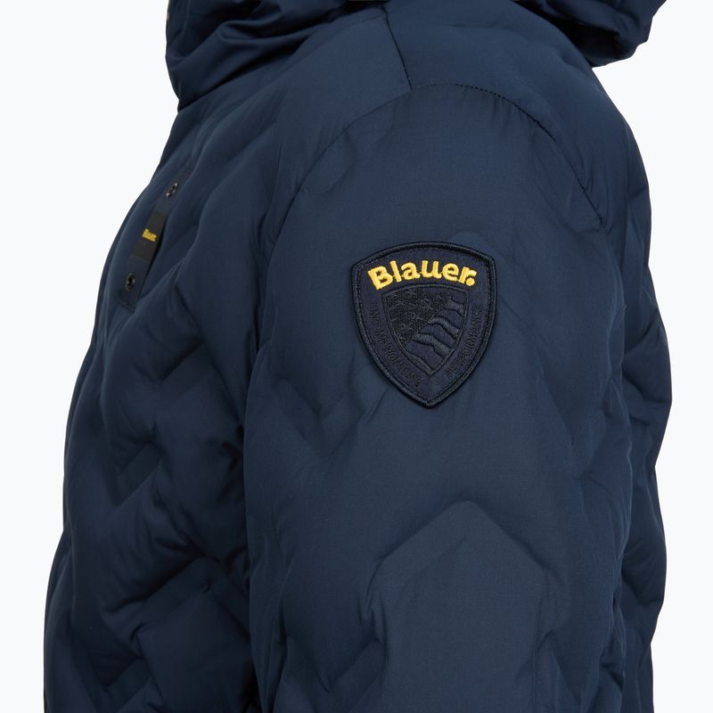 Geacă pentru bărbați Blauer USA Piery blue inside brown 3