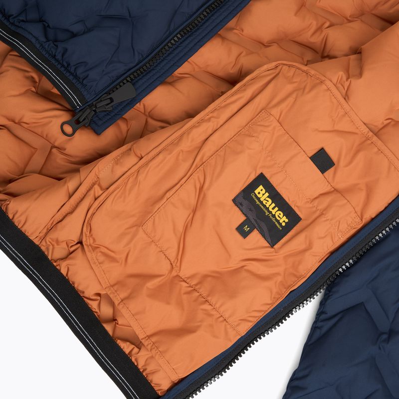 Geacă pentru bărbați Blauer USA Piery blue inside brown 7