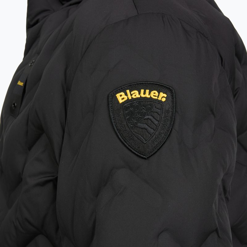 Geacă pentru bărbați Blauer USA Piery black inside brown 3
