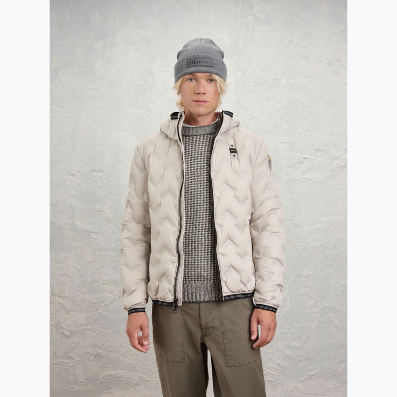 Geacă pentru bărbați Blauer USA Piery grey fog inside brown mahogany 2