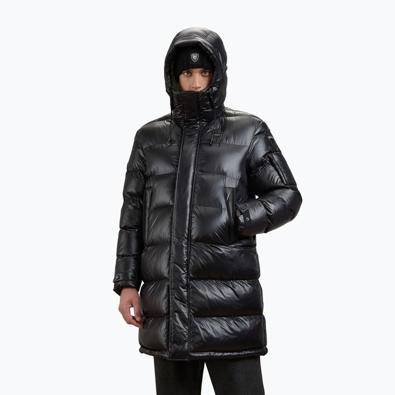 Palton pentru bărbați Blauer USA Aldrich black inside beige
