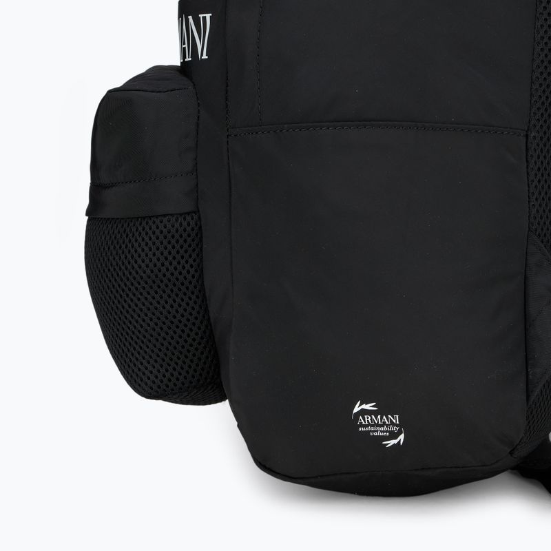 Rucsac de oraș EA7 Emporio Armani Train Core Series 16 l black/white logo 6