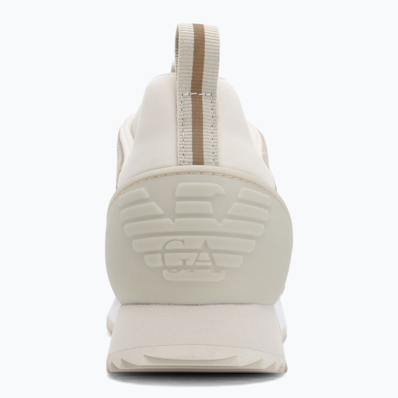 Încălțăminte EA7 Emporio Armani Black & White Laces silver birch/gold 6