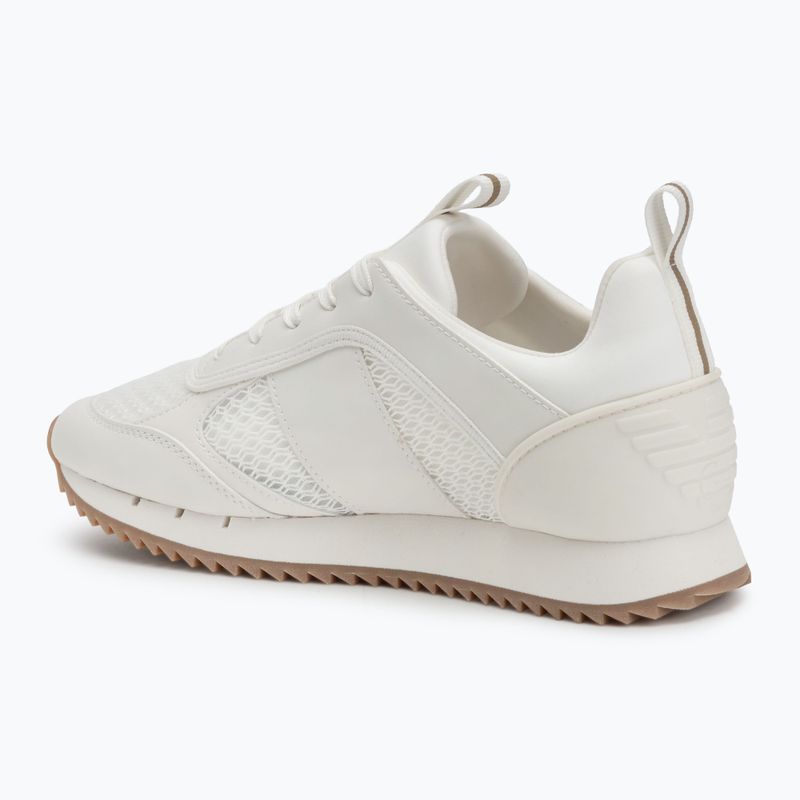 Încălțăminte EA7 Emporio Armani Black & White Laces triple off wht/gold 3
