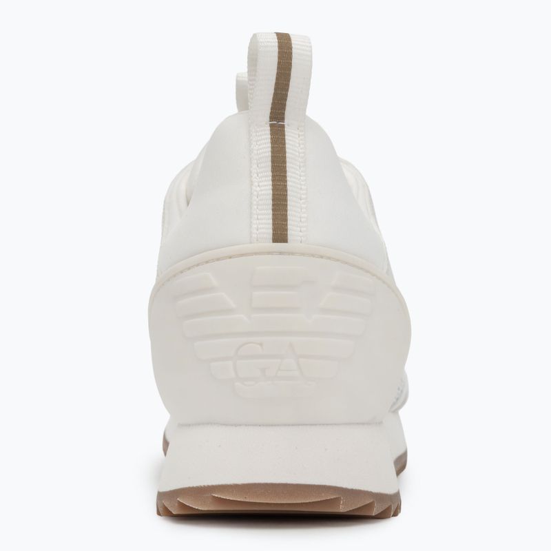 Încălțăminte EA7 Emporio Armani Black & White Laces triple off wht/gold 6