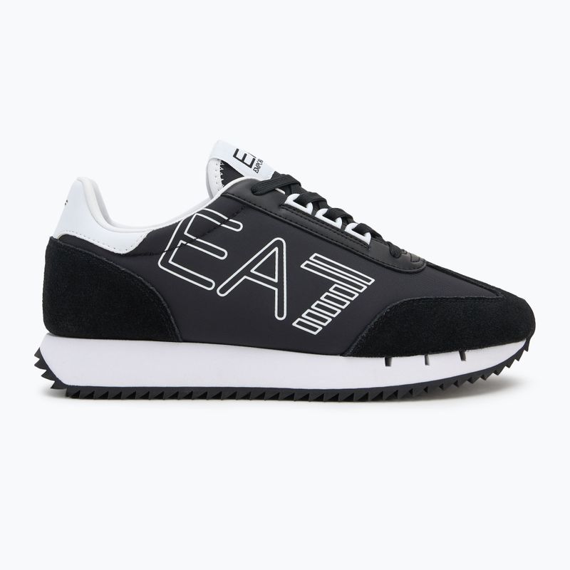 Încălțăminte EA7 Emporio Armani Black & White Vintage blk/white/blk eagle 2