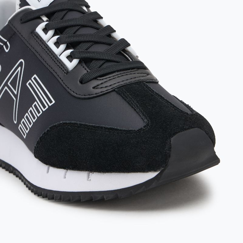 Încălțăminte EA7 Emporio Armani Black & White Vintage blk/white/blk eagle 7