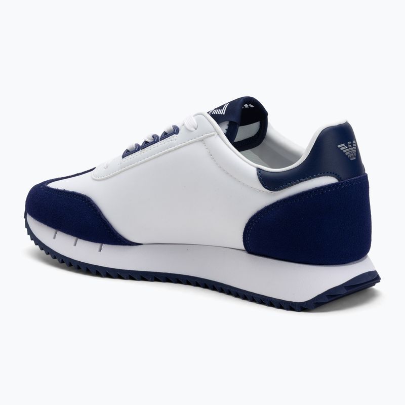 Încălțăminte EA7 Emporio Armani Black & White Vintage white/medieval blu 3