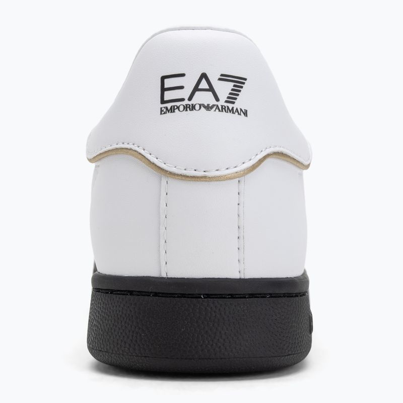 Încălțăminte EA7 Emporio Armani Classic Logo white/gold/black 6