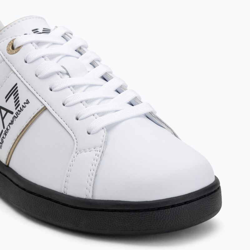 Încălțăminte EA7 Emporio Armani Classic Logo white/gold/black 7
