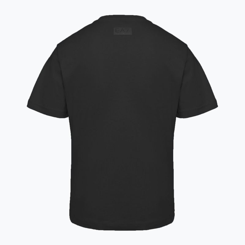 Tricou pentru bărbați EA7 Emporio Armani Logo Series black 2