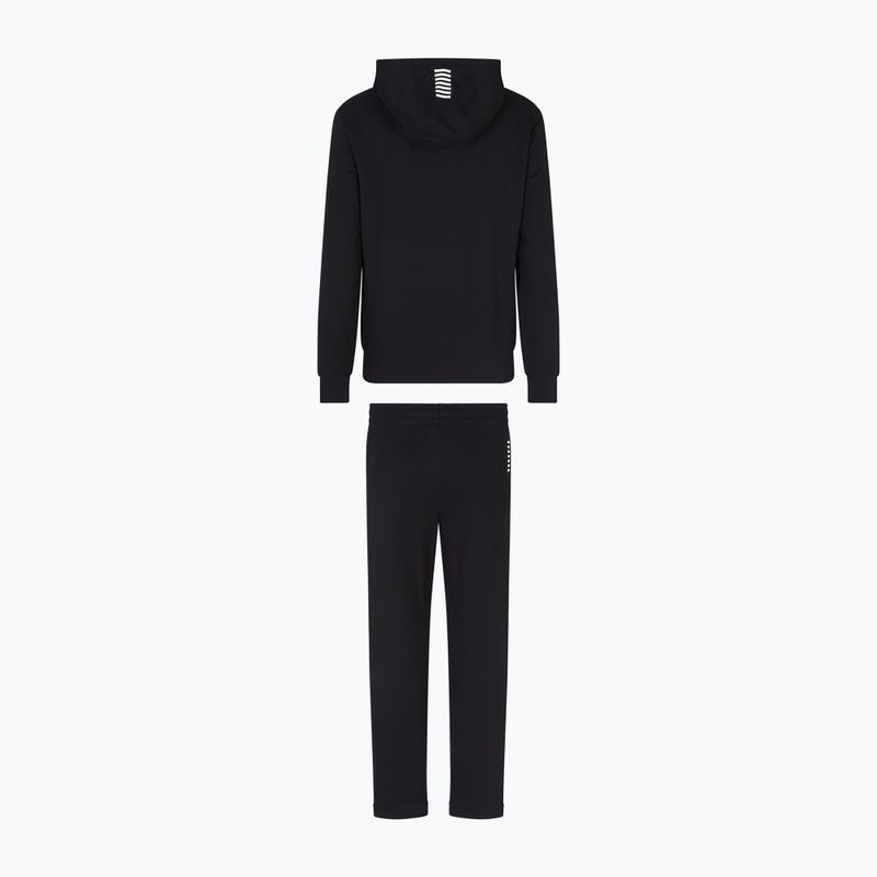 Trening pentru bărbați EA7 Emporio Armani Train Core Id T-Suit Hoodie Fz black 2