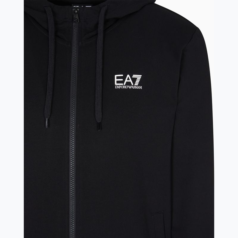 Trening pentru bărbați EA7 Emporio Armani Train Core Id T-Suit Hoodie Fz black 3