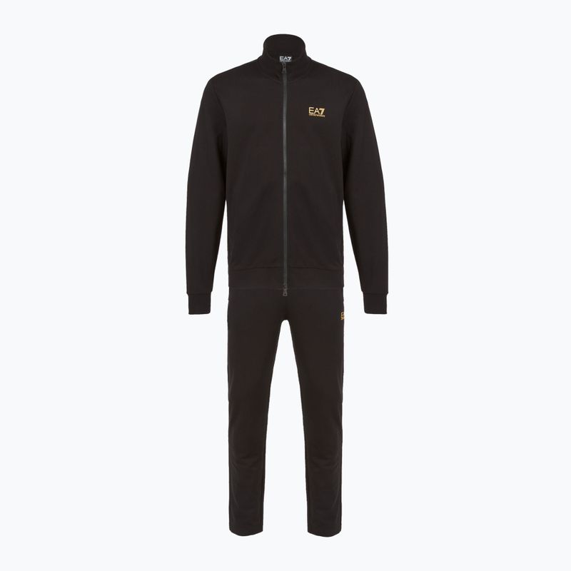 Trening pentru bărbați  EA7 Emporio Armani Train Core Identity Tracksuit FZ black/gold