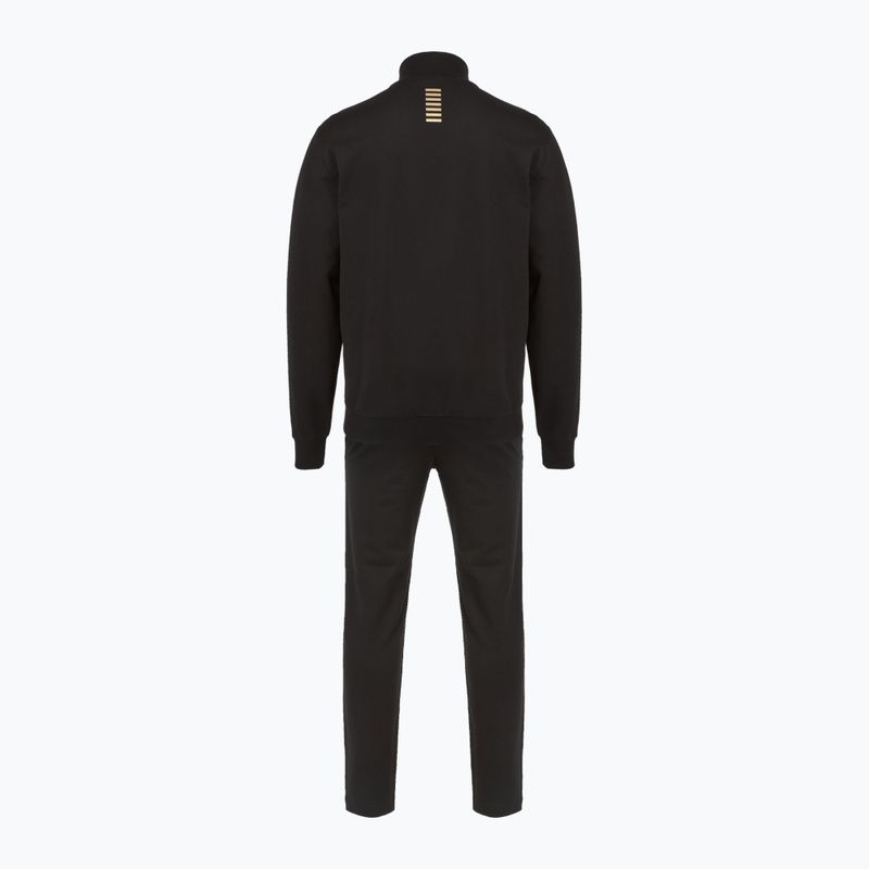 Trening pentru bărbați  EA7 Emporio Armani Train Core Identity Tracksuit FZ black/gold 2