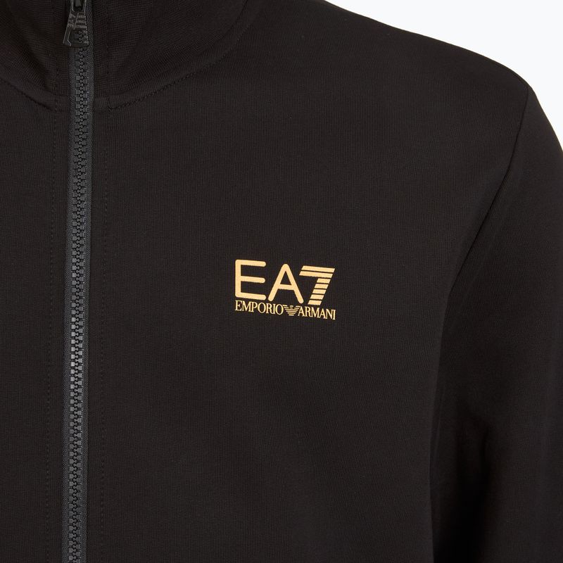 Trening pentru bărbați  EA7 Emporio Armani Train Core Identity Tracksuit FZ black/gold 5