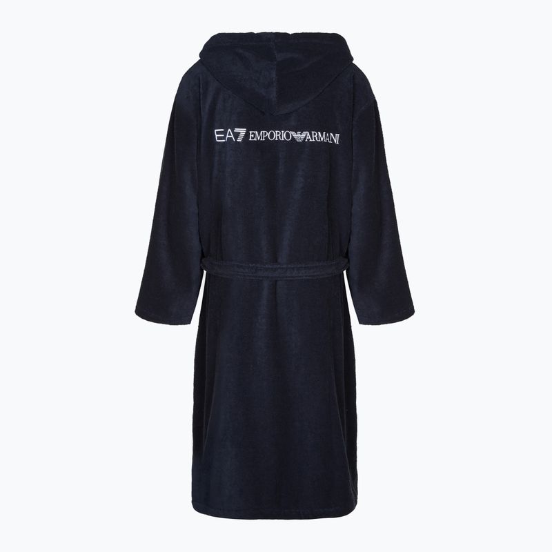 Halat pentru bărbați EA7 Emporio Armani Core Bathrobe armani blue 2