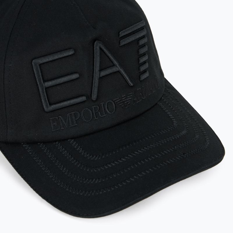 Șapcă EA7 Emporio Armani Train Logo Series Embroidered black 3