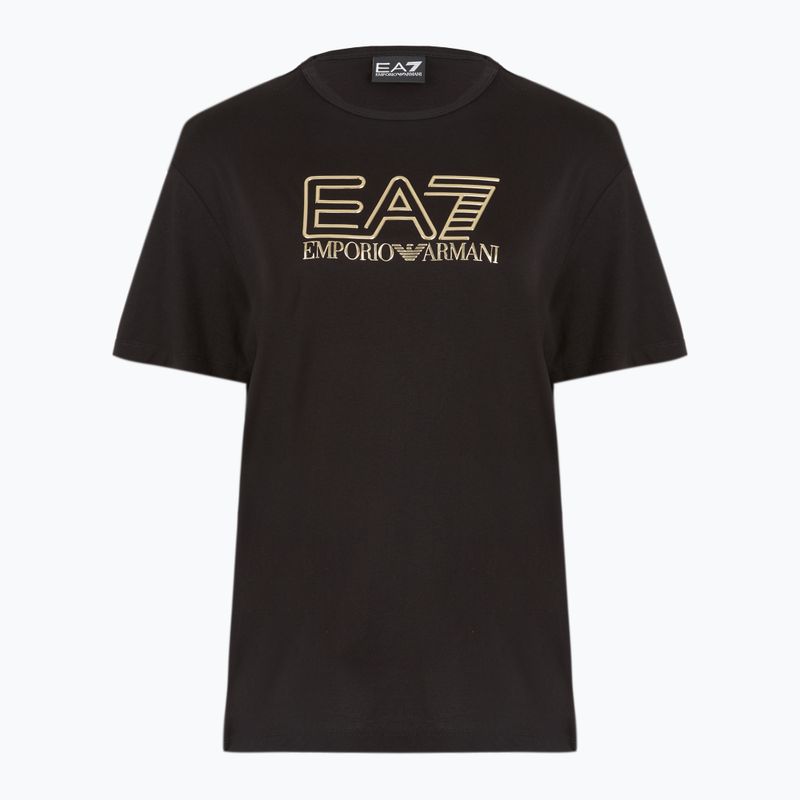 Tricou pentru femei EA7 Emporio Armani Train Visibility black/gold
