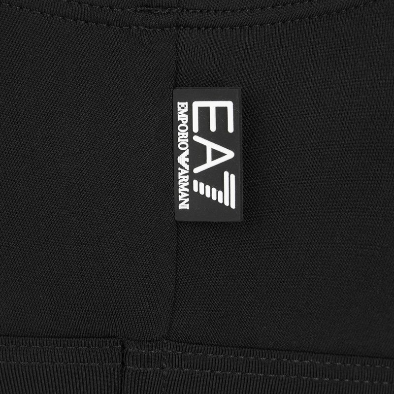 Costum de baie din două piese pentru femei EA7 Emporio Armani Maxi Logo Bikini Top black 6