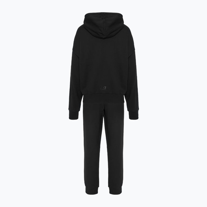 Trening pentru femei EA7 Emporio Armani Train Visibility Tracksuit HO CH FZ black 2