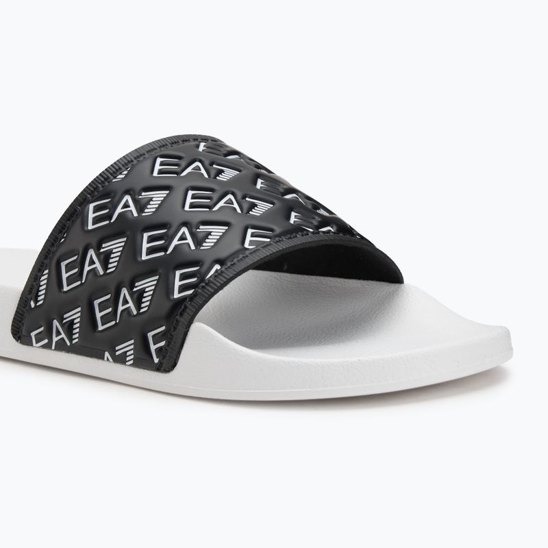 Papuci EA7 Emporio Armani Water Sports All Over black / white 7