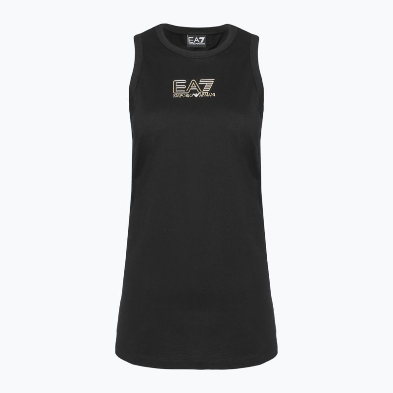 Tricou pentru femei EA7 Emporio Armani Train Visibility Tank black/gold