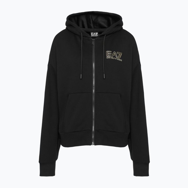 Trening pentru femei EA7 Emporio Armani Train Visibility Tracksuit HO CH FZ black/gold 3