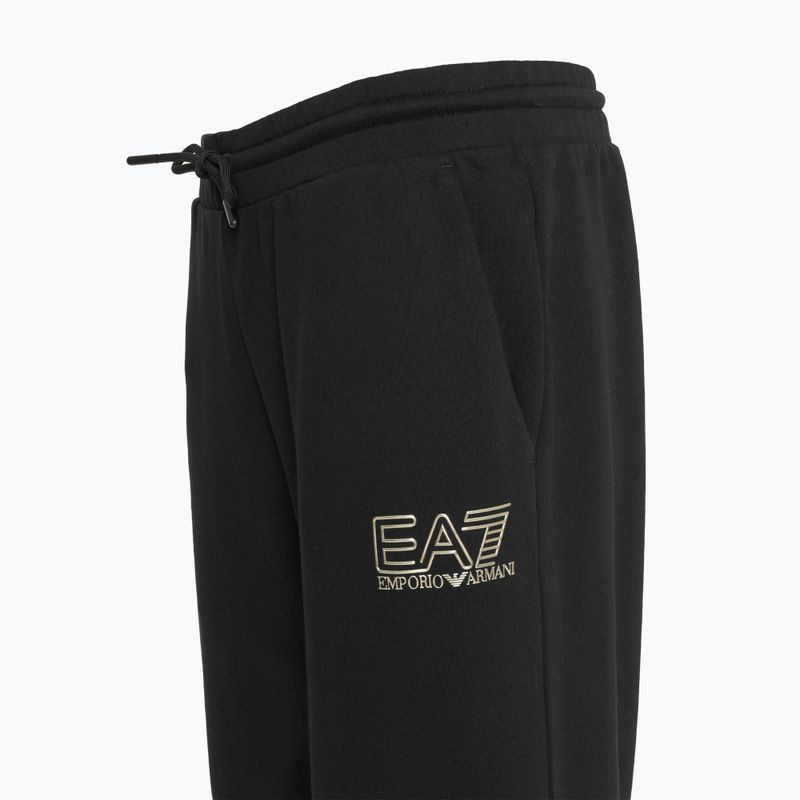 Trening pentru femei EA7 Emporio Armani Train Visibility Tracksuit HO CH FZ black/gold 9