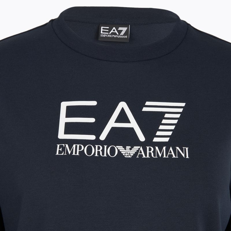 Trening pentru femei EA7 Emporio Armani Train Tracksuit MaxiLogo armani blue 5
