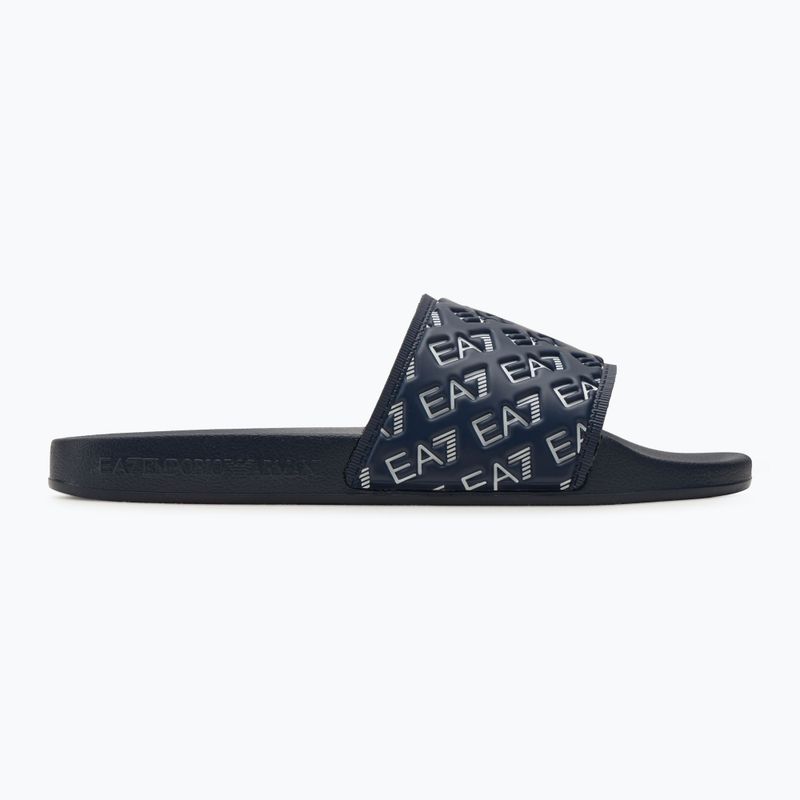 Papuci EA7 Emporio ArmaniWater Sports All Over navy / white 2